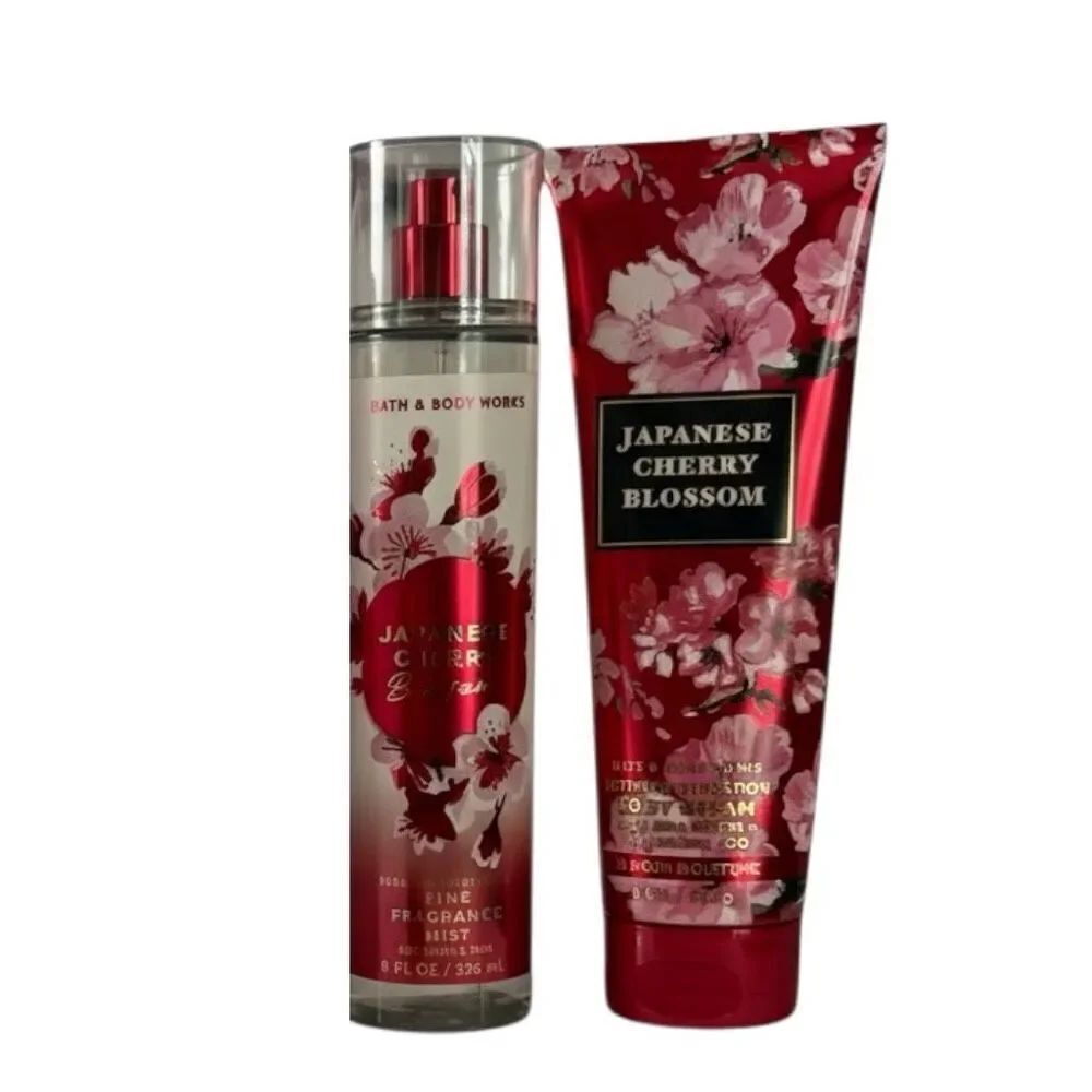 Bath and Body Works Japanese Cherry Blossom Set